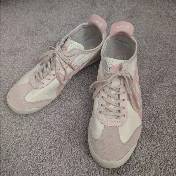 Onitsuka Tiger Mexico 66 Women’s Size 10 – Oatmeal Ginger Peach - Picture 3 of 7